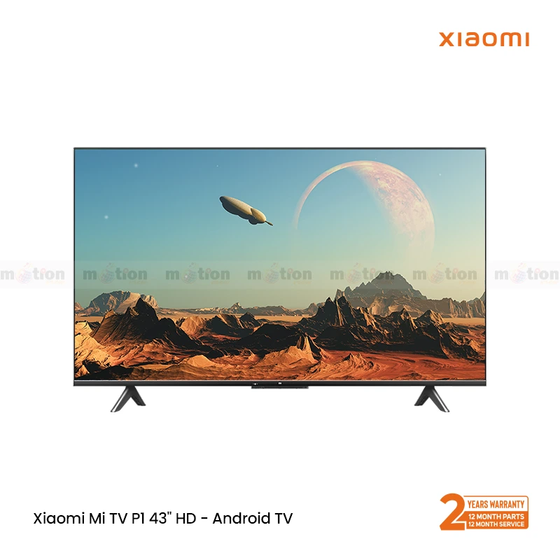 Televisor 43 Xiaomi Mi TV P1, 4K Ultra HD, SmartTV, Wi-Fi, color Negro
