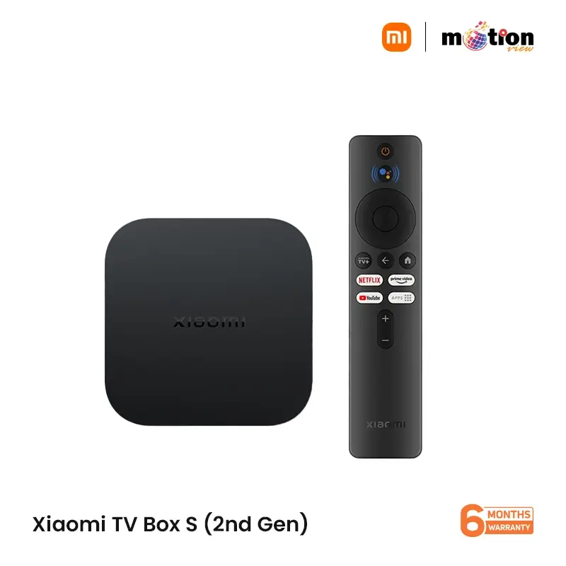 Xiaomi TV Box S (2nd Gen) 4K Ultra HD 2GB/8GB Google TV Price in Bangladesh  - Motion View
