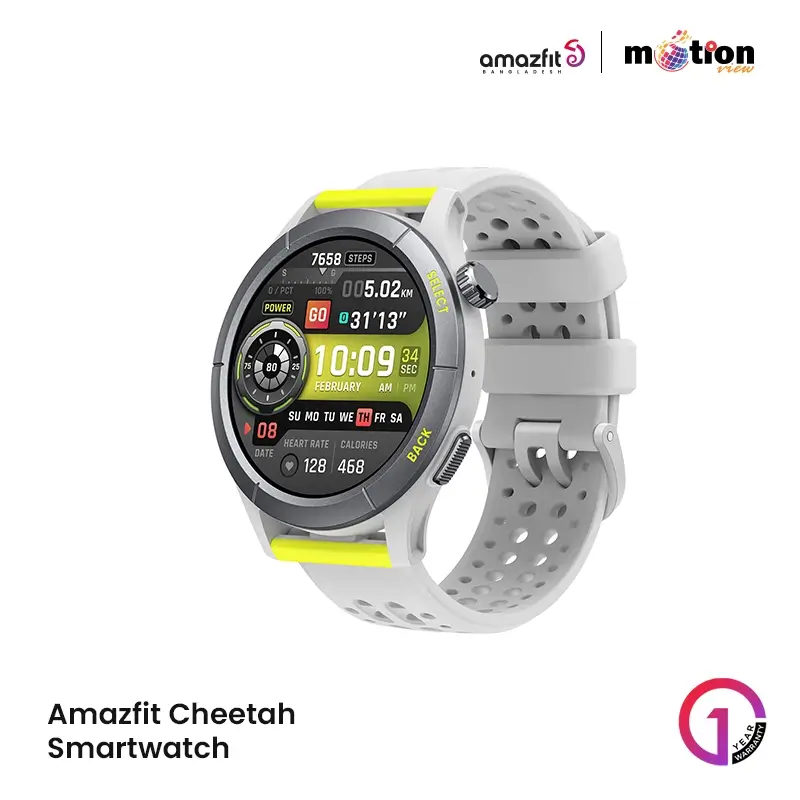  Amazfit Cheetah Smart Watch with GPS, Fitness Tracker, Music,  Heart Rate Monitor, Sleep Monitor, Alexa-Built In, 14 Day+ Battery Life for  Workouts, Running, Marathons, Sports – Round : Electronics