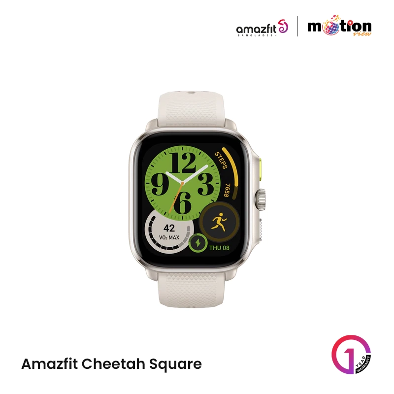 amazfitAmazfit Cheetah Square Smartwatch, Music Storage, AI-powered Zepp  Coach